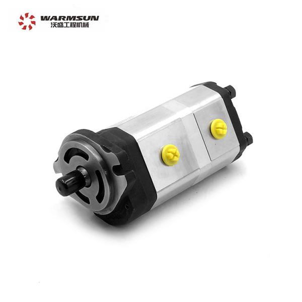 China 60086040 Hydraulic Double Gear Pump , kawasaki P097-16 High Pressure Hydraulic Gear Pump supplier