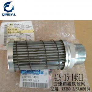 China Construction Machinery Parts WA380-3 6D114 Engine Strainer Assy 419-15-14511 supplier