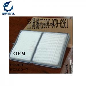China Excavator Spare Parts Cabin Air Filter 20y-979-6261 Pa5327 supplier