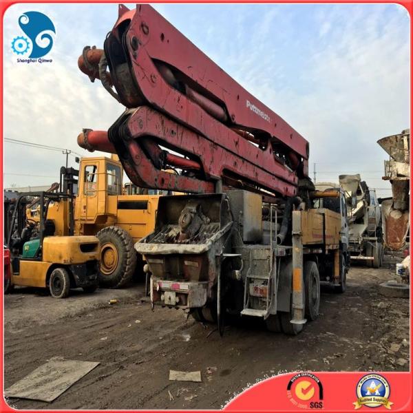 China Germany 37M Putzmeister Concrete pump with Isuzu truck supplier