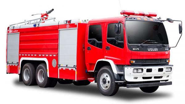 China ISUZU Foam Tender Industrial Fire Fighting Truck with 6 Firefighters supplier
