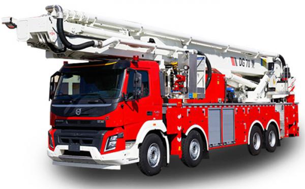 China Volvo 70m Aerial Platform Fire Fighting Truck supplier