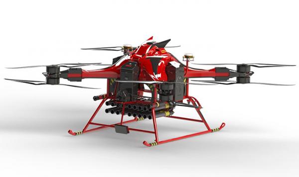 China Window Broken Fire Fighting Drone and Detection UAV supplier