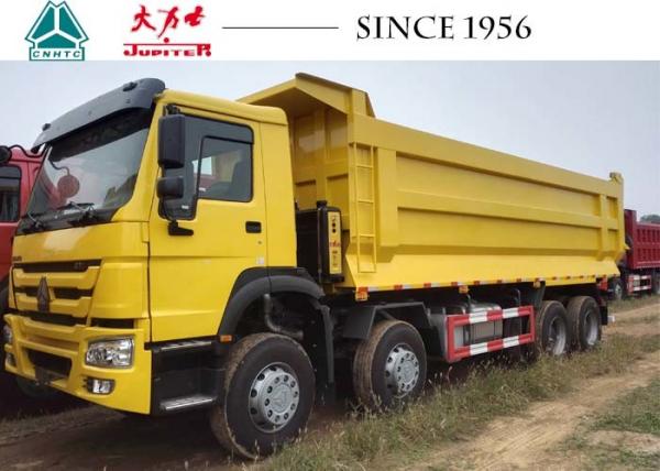 China 12 Wheeler Sinotruk HOWO Dump Truck 420HP Front Lifting supplier