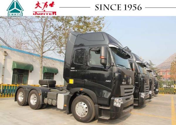 China A7 6X4 10 Wheeler HOWO Tractor Truck Perfect Suspension Systems Large Load Capacity supplier