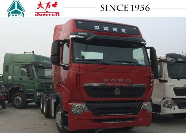 China High Roof HOWO A7 6X4 10 Wheeler Truck With Euro II 380HP Engine LHD / RHD supplier