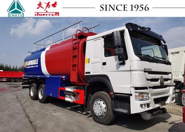 China SINOTRUK HOWO LHD 26000L 6×4 Fuel Tanker Truck supplier