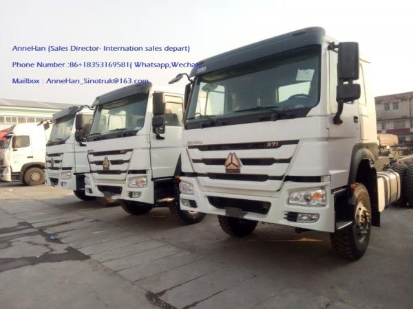 China 10 Tires SINOTRUK HOWO Cargo Truck Chassis Euro 2 LHD 6X4 336HP HW76 Cabin supplier