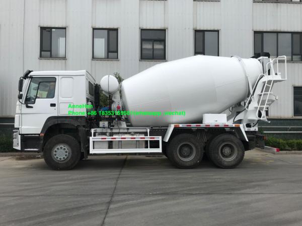 China 10 Wheels 10M3 Concrete Mixer Truck Sinotruk Howo 7 336hp Euro2 RHD supplier