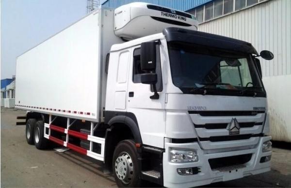 China 20 Tons Load Heavy Cargo Truck SINOTRUK 6×4 HOWO Refrigerated Truck supplier