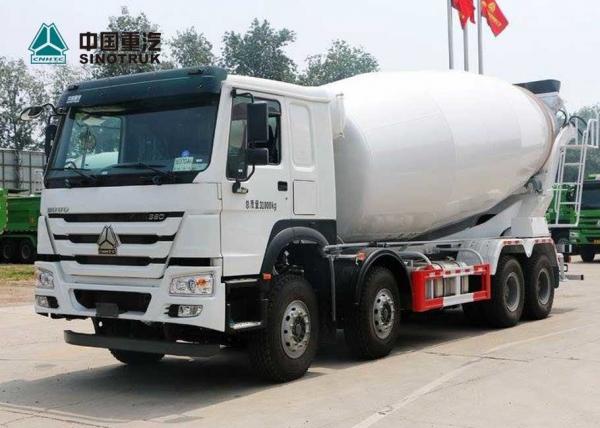 China 371HP 8X4 12 Wheels Concrete Mixer Truck supplier