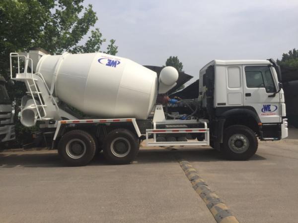 China 6×4 336hp Concrete Mixer Truck / Mini Cement Truck With Heavy Loading Capacity supplier