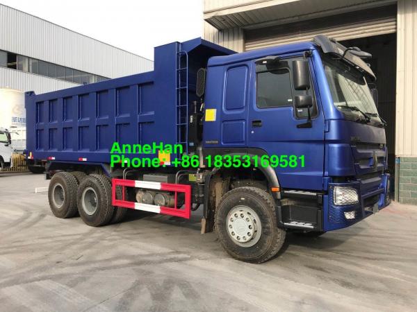 China Blue 20M3 40T LHD Heavy Duty Dump Truck Front Lifting supplier