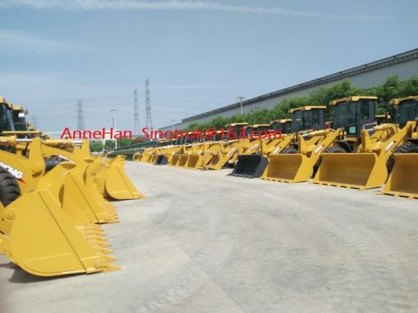 China Durable Articulated Wheel Loader , Compact Articulating Loader With 1 Year Warranty supplier