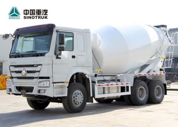 China Euro 2 371hp SINOTRUK HOWO Concrete Agitator Truck 10 CBM Long Life Time supplier