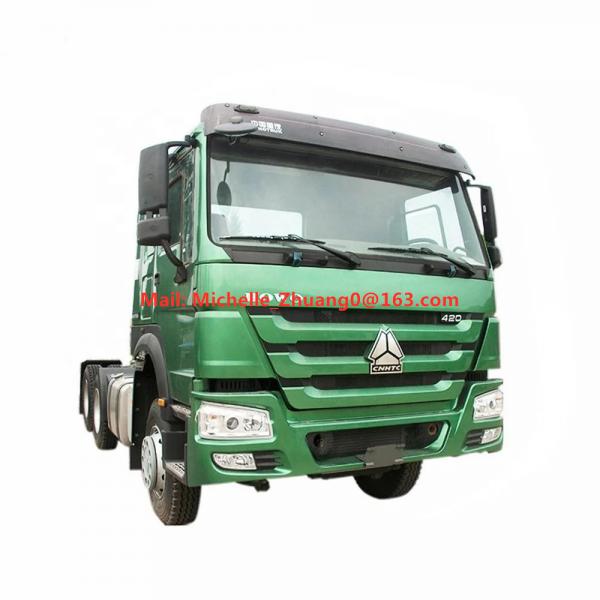 China Euro 2 Sinotruk Howo 6×4 Tractor Head Prime Mover Truck supplier