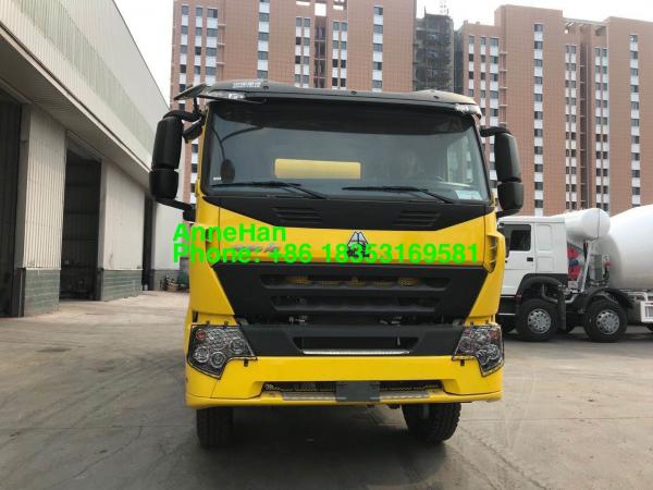 China HC16 Sinotruk 10M3 Mixer Tank Truck With Italy Pump And Motor supplier