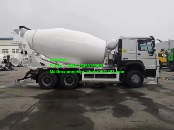 China Howo7 Sinotruk 10M3 336hp Euro2 Concrete Mixer Machine Truck supplier