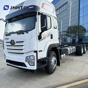 China Latest Faw JK6 6×4 Chassis Cargo Truck For Sale Factory Price supplier
