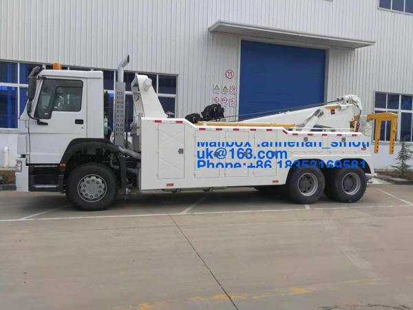 China Lhd 10 Wheels Heavy Cargo Truck 6*4 20t-30t Road Wrecker Tow Truck Euro 2 supplier