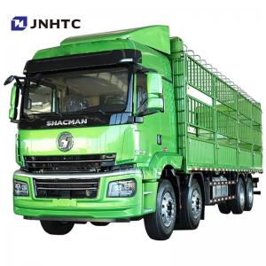China New Shacman Fence Cargo Truck E3 8X4 380HP 400HP Euro 2 Cargo Truck For Sale supplier
