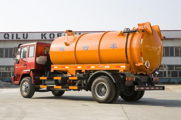 China Sewage Waste Disposal Truck With High Pressure Washing And Suction Combination supplier