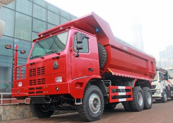 China Sinotruk Howo 371hp Mining Dump Truck Off Road 70t Payload supplier
