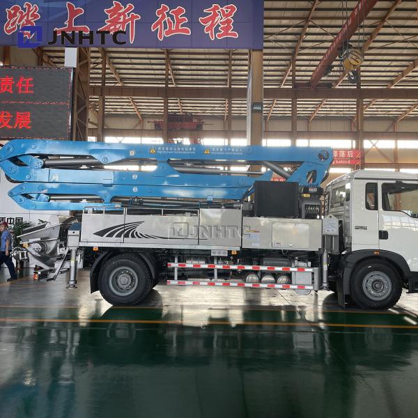 China Sinotruk HOWO 6×4 Chassis Cement Pump Truck Long Cab supplier