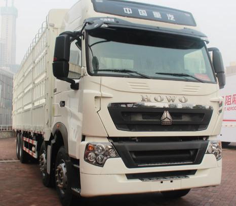 China SINOTRUK SWZ 6X4 Heavy Cargo Truck Steel Red White Black Color Diesel Fuel Type supplier