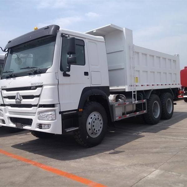 China 10 Tire HW76 Heavy Duty Dump Truck 371HP Coal Tipper Trucks supplier