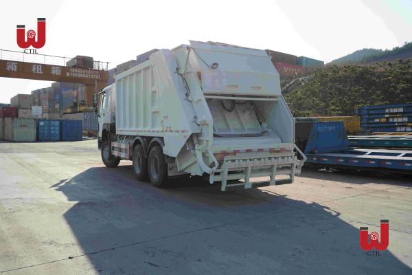 China Heavy Duty 16000L Waste Management Truck 18m3 Garbage Truck Compactor supplier