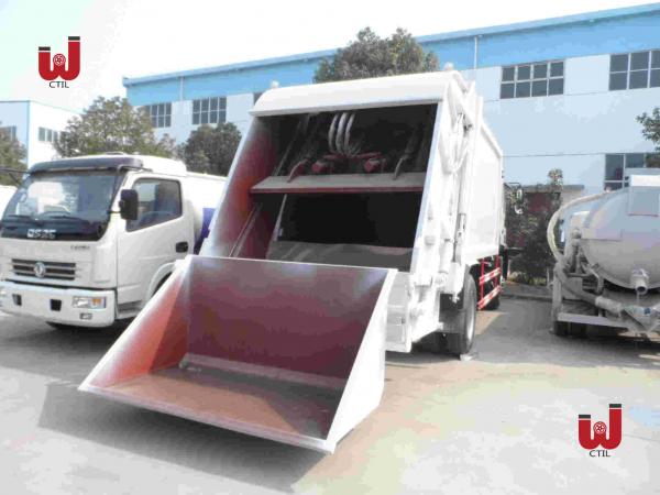 China HOWO 14000L Rear Loading Garbage Truck 12CBM Waste Management Recycling Truck supplier