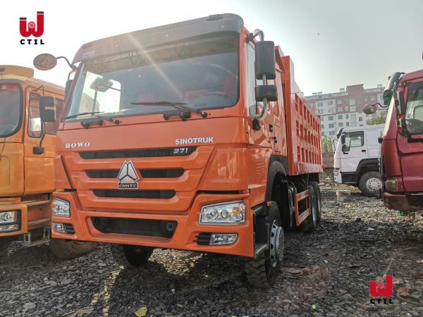 China HW76 375HP Heavy Duty Dump Truck Zz3257n3847a 6×4 30 Tons supplier