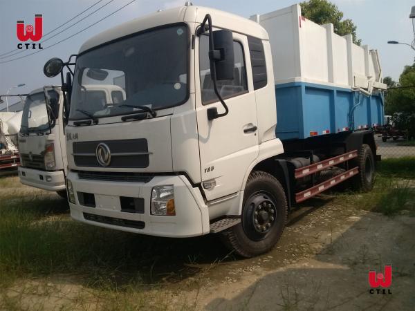 China Manual Compactor Garbage Truck 14m3 Electric Waste Collection Truck supplier