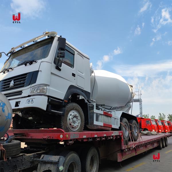 China Sinotruck HOWO Brand Used 10cbm 12cbm 6×4 Concrete Mixer Truck supplier