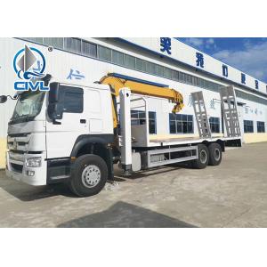 China 10 Tons Straight Boom Truck Mounted Crane White Colour 10+1 Tire supplier