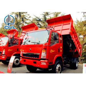 China 10T HOWO Dump Commercial Trucks With 110HP EuroIII Front Lifting 4×2 4tires Light Tipper Truck supplier