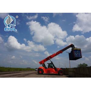 China 18.00-25 Tire Sany Kalmer Heli SRSC4545C2-80 45 ton stacker crane reach stacker for Port containers supplier