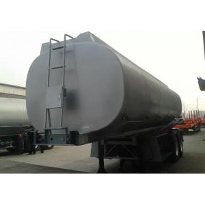 China 28 Ton Oil Tank Small Semi Trailer Trucks With 3 Apartments And Pipe supplier