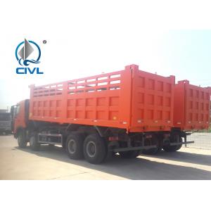 China 380HP 8×4 Heavy Duty Dump Truck HOWO A7 , Unloading Dump Trucks supplier