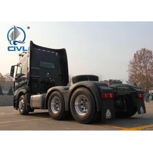 China 40 Ton Prime Mover Truck , Howo A7 Cabin Sinotruk 420hp 6×4 Tractor Head Truck supplier
