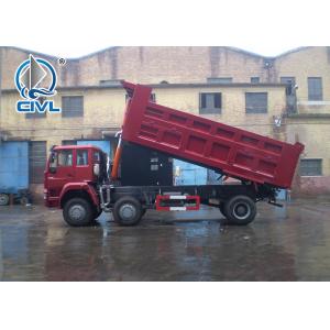 China 40T International Dump Truck 6 x 2 336hp With One Spare Tire Front Lifting supplier