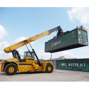 China 45 Ton Telescopic Boom Crane Container Reach Stacker XCS45 Efficient Operation supplier