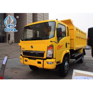 China 4×2 New Condition Light Duty Commercial Trucks / Howo Dump Truck CDW 5-10T supplier