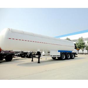 China 58CBM 50 Tons Aluminum Semi Trailer Trucks Stainless Steel For Lpg Transport supplier