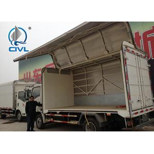 China 5 Ton Light Duty Commercial Van And Trucks Right Hand Driver 3C Wingspan Truck supplier