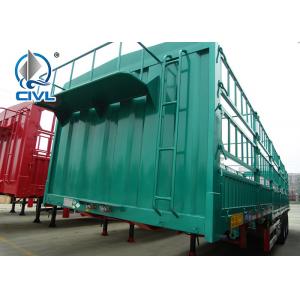 China CIMC 3 Axle 60 Ton Cargo Stake Box Van Semi Fence Trailer 13M Length supplier