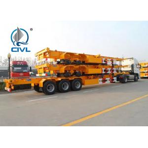 China CIVL China 3 Axles 40 Feet Container Carrying Semi Trailer Trucks With JOST Landing Leg supplier