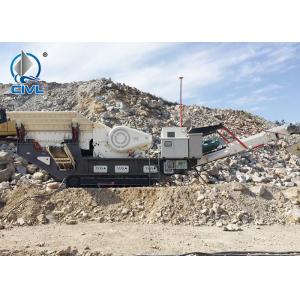 China Construction Waste Crushing Equipment Mobile Crushing Plant Contains Jaw Crusher supplier