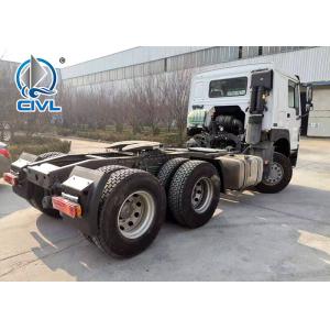 China Double Sleepers Prime Mover Truck , 10 Wheels Tractor Truck Euro2 336 HP Tractor Truck supplier